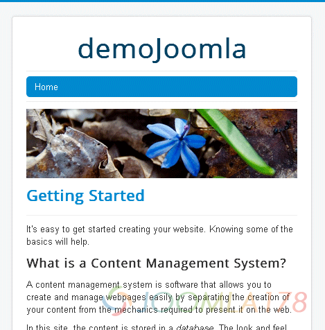 joomla30 screen front