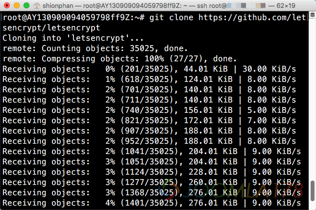 下载letsencrypt