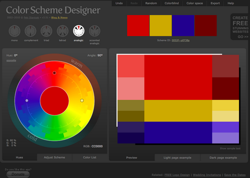 Color Scheme Designer